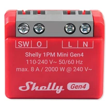 Shelly 1PM Mini Gen4 Smart Relay (1PM Mini Gen4)