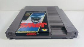 JAWS -- NES Nintendo Original Game CLEAN TESTED GUARANTEED