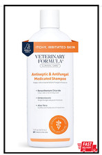 Clinical Care Antiseptic and Antifungal Medicated Shampoo for Dogs  Cats,16 Fl.