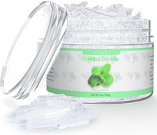 Menthol Crystals 4 Oz, 100 Pure Organic Mint Crystals  Great for Making Shower