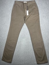 Taylor Stitch The Slim Espresso Foundation Pant Democratic Men's Size 28 Organic