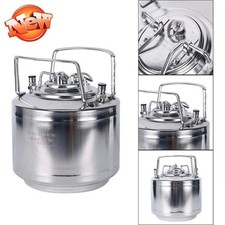 1.6 Gallon Mini Beer Brewing Keg Stainless Steel Double Ball Lock Post Corny Keg