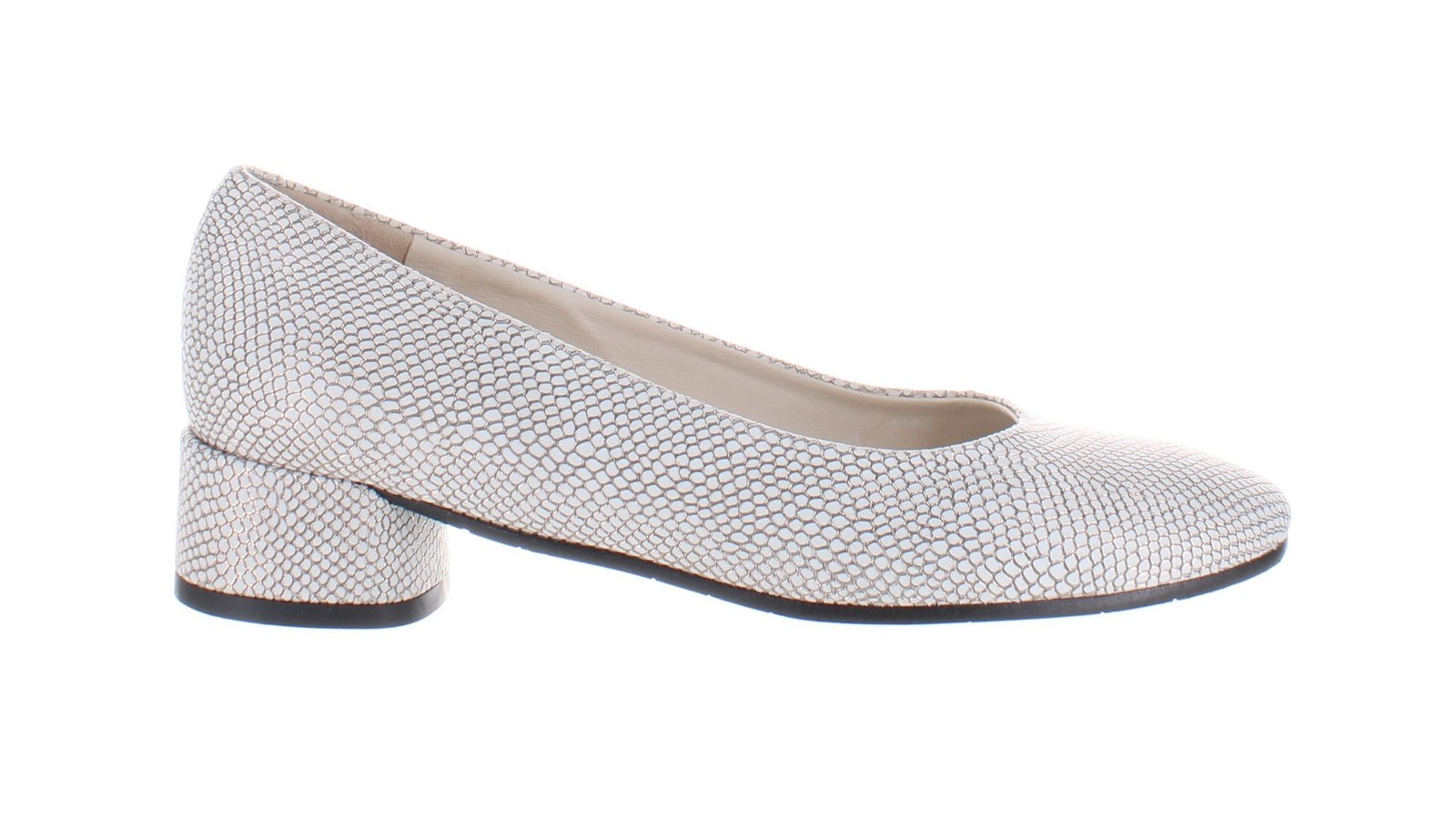 Женские туфли-лодочки Amalfi Record серебристого цвета размер 6 узкие 7117586 4390₽