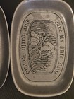 2-Carson Freeport USA Statesmetal Pewter "Give Us This Day Our Daily Bread"Trays — photo 3