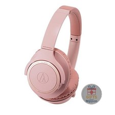 Audio-Technica ATH-SR30BT PK Pink Bluetooth Wireless Headphones 70H Battery