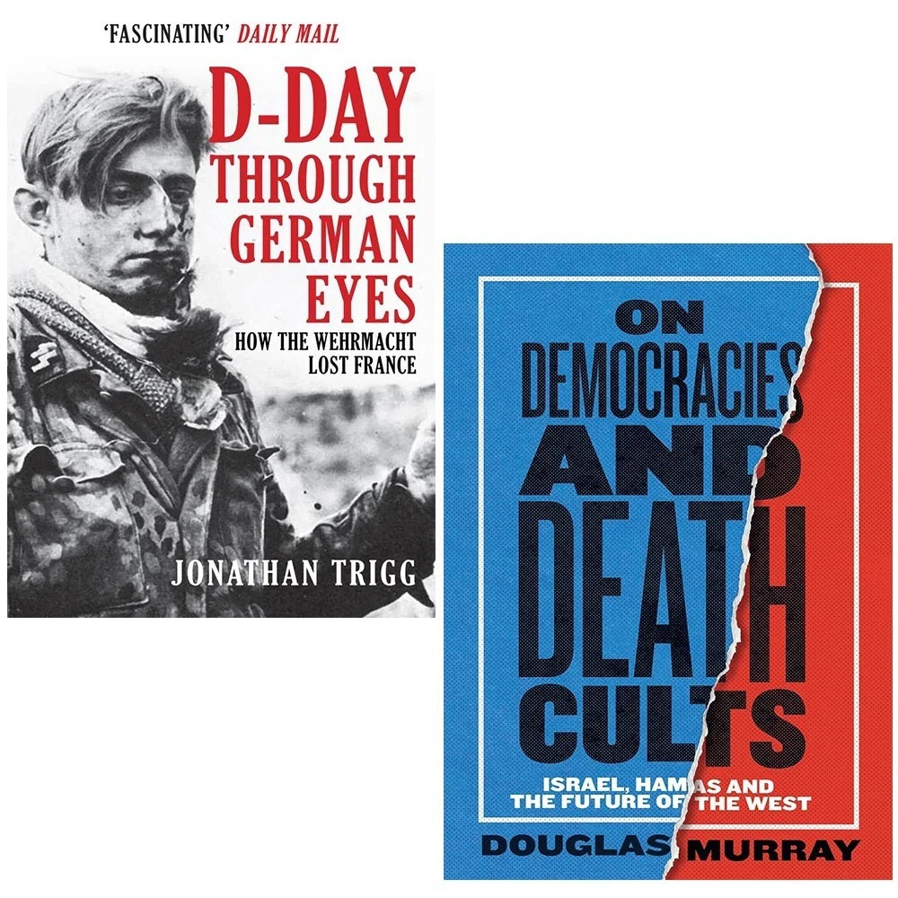 On Democracies and Death Cults (HB), D-Day Through German Eyes 2 Books Set