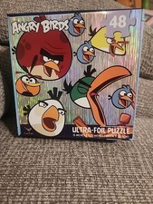 Angry Birds 48 Piece Ultra Foil Puzzle. New. 15x11.25 Inches