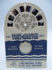 View-Master Reel 337, Great Smoky Mts Nat'l Park, TN, Hand Lettered, Single Reel