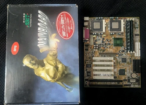Abit BP6 Dual CPU Socket 370 Motherboard With 2x Intel Celeron 433