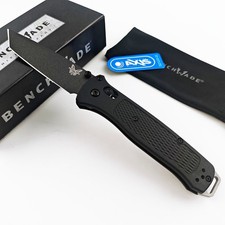 Benchmade Bailout 537GY Ranger Black Tanto CPM-3V Blade Folding Knife NEW