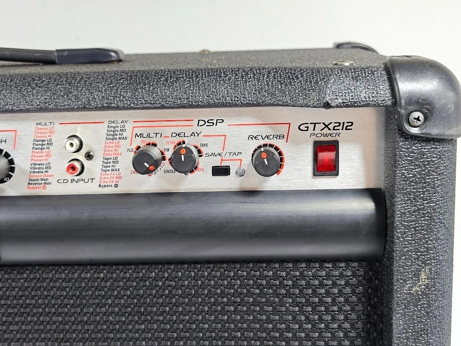 Crate GTX212 Guitar Amplifier - Strom On/Of Getestet Nur , Arbeits, Hat Kratzer - Bild 4 von 4