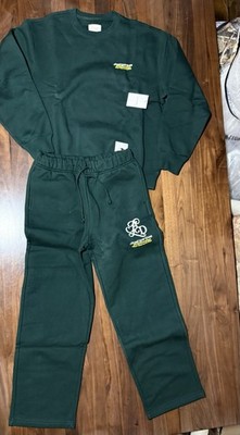 Aime Leon Dore Aimé Monogram Logo Crewneck (Sz Medium) Sweatpants (Sz Small) Set