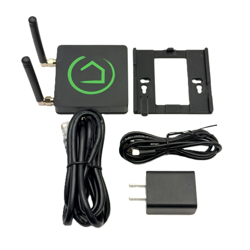 Hubitat Elevation C-8 Pro Smart Home Hub with Custom Mount