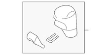 Genuine Mazda Automatic Transmission Shift Lever Knob Bhn2-46-030j