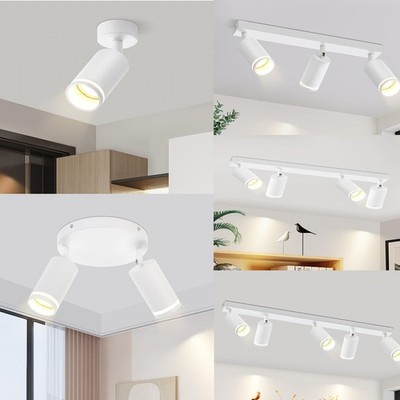 LED Spotleuchte  GU10 schwenkbar Deckenlampe 1-5 Flamming Wandleuchte Spot Flur