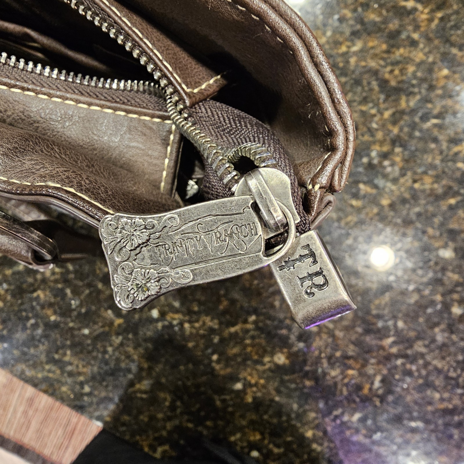 Trinity Ranch Western Studded Embossed Floral Sho… - image 12