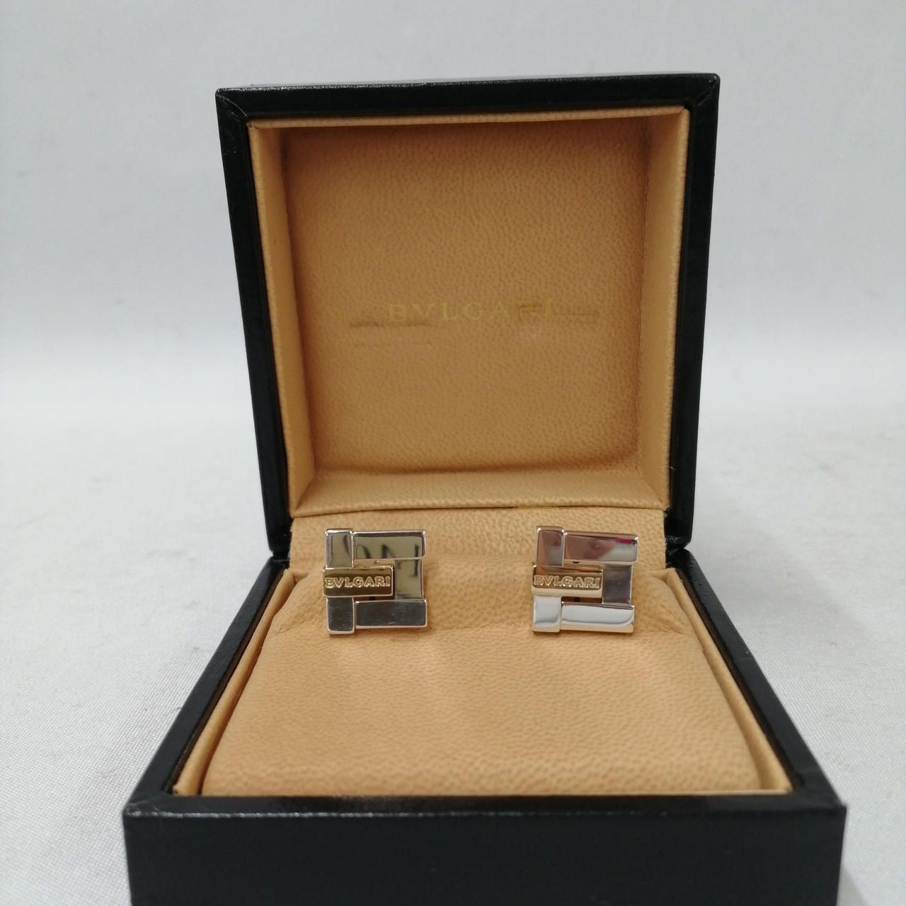 Bvlgari Cufflinks K18 SV925 Used