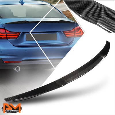  4シリーズ　F32 F33 F36カーボンリアサイドスポイラー For 14-20 BMW 4-Series F32 F33 F36 Coupe Carbon Fiber Duck Bill
