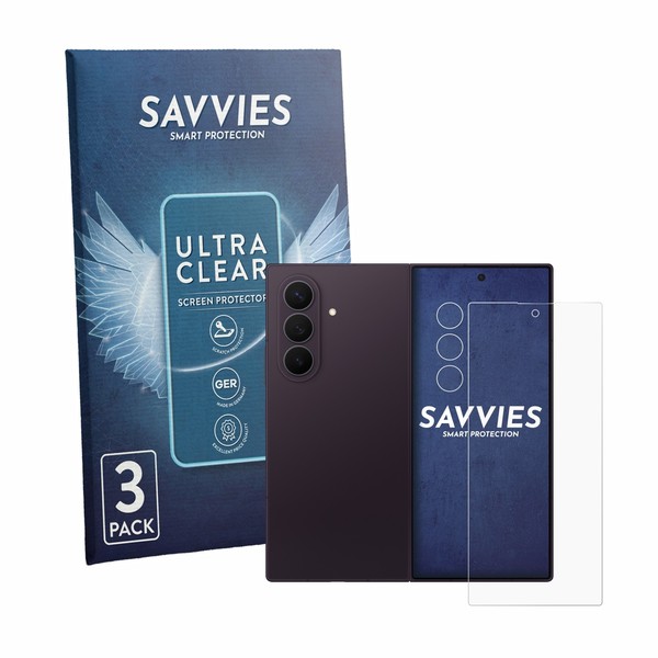 6X Schutzfolie FüR Samsung Galaxy Z Fold 8 Ultra (Display+Kamera) Displayschutz-image