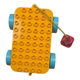14 of 15 Bricks for Lego Duplo Toddler Build & Pull Along 10554 No Box or Manual