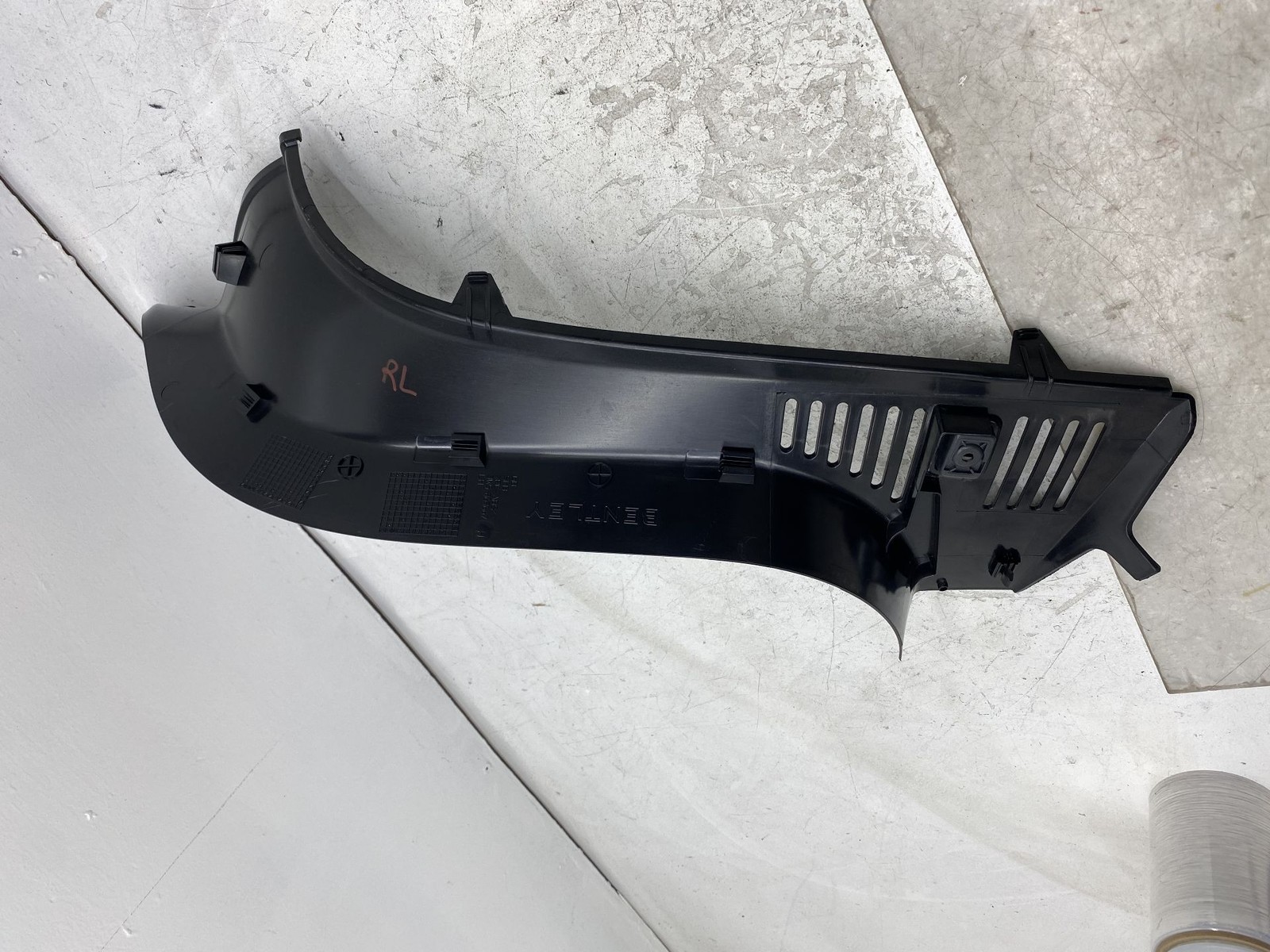 2014-2019 BENTLEY FLYING SPUR OEM REAR TRUNK GATE SIDE & UPPER PANEL TRIM SET X3