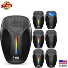 Energy Efficient Ultrasonic Pest Repeller - 6 Pack, Safe for Pets & Family