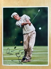 Jesper Parnevik Signed 10x8 Photo PGA European Tour Ryder Cup Golf Autograph COA