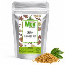 ORGANIC Fenugreek Seeds Premium Quality! Soil Association Certified 50g-2kg