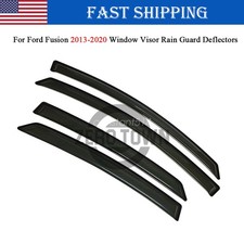 4x For Ford Fusion 2013-2020 Mugen Style Window Vent Visor Rain Guards Deflector