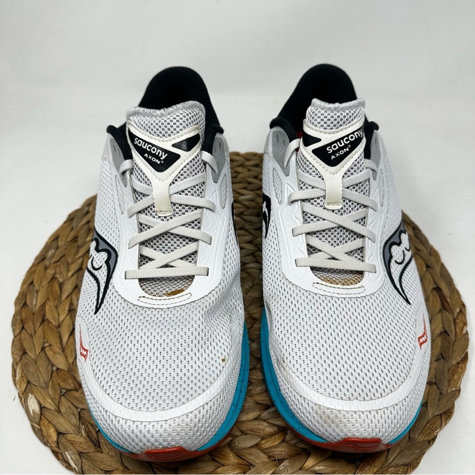 SAUCONY Axon 3 Running Shoes Fog Agave Size 12.5 Men's thumbnail 6