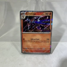 Pokemon Phantasmal Flames Sealed Ceruledge Promo #014 Pre-Release Deck #ML