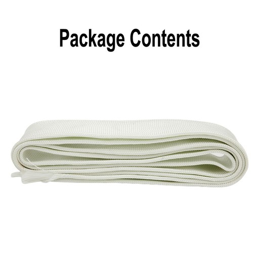 Exhaust Glass fiber hose 22mm&24mm Lagging insulation White 1PCS New Hot Sale - Picture 6 of 12
