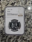 Under Value!! 1961 Silver Proof Franklin Half Dollar 50c NGC PF67 WB042