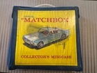 Vintage 1960’s Matchbox Cars (Lesney) And Carrying Case - 21 Cars/trucks/bulldoz