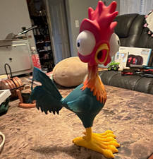Disney Hei Hei Rooster Figure - Moana Movie Plastic Multicolor Character Toy