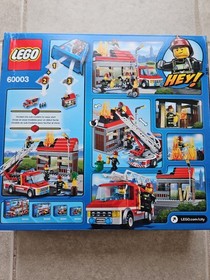 Lego City 60003/60010 Fire Emergency and Fire Helicopter Brand New in Box