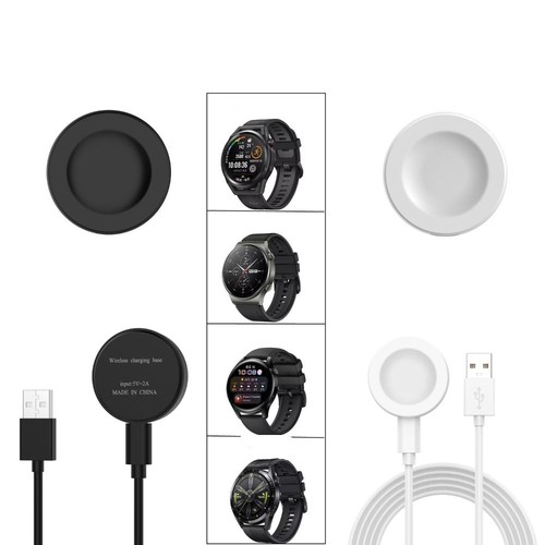 USB Magnetic Charging Cable Base Wireless For Huawei Watch GT2 Pro/GT2 Pro E - Photo 5 sur 24
