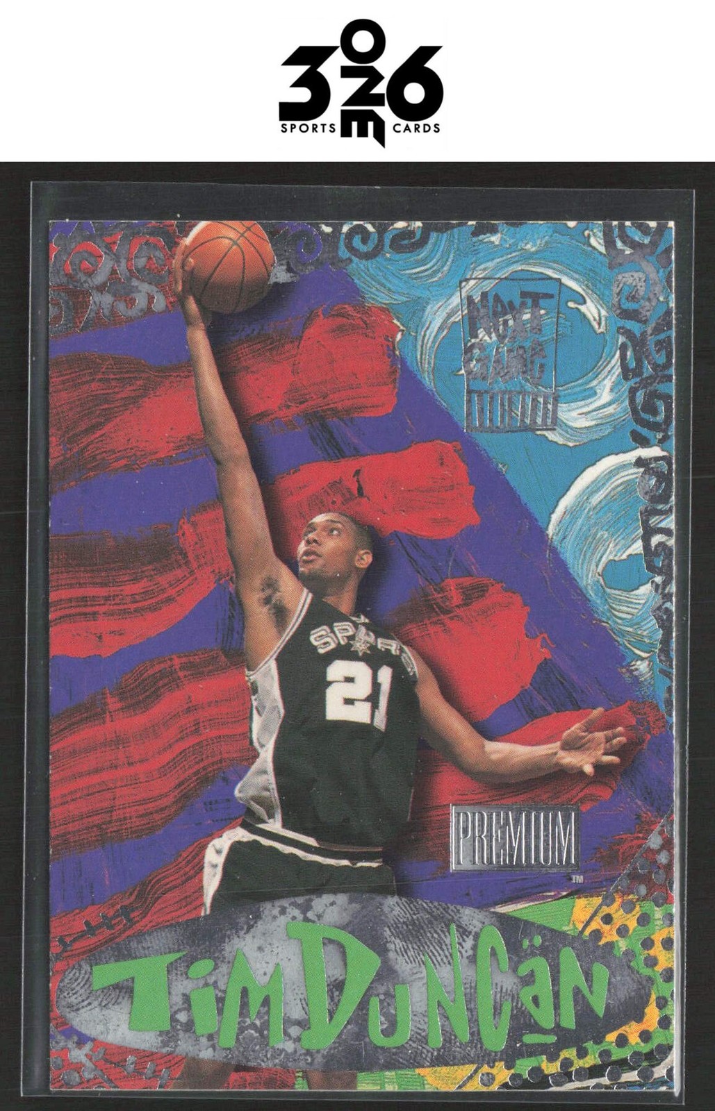 Tim Duncan 1997-98 SkyBox Premium Next Game #7 NG