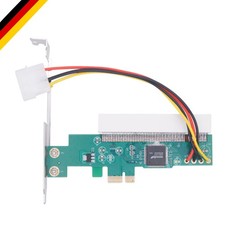 PCIe zu PCI Konverter Erweiterungskarte mit 4-Pin Power für Motherboards