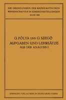 James Allister Jenkins (U. A.) | Aufgaben Und LehrsäTze Aus Der Analysis | Buch