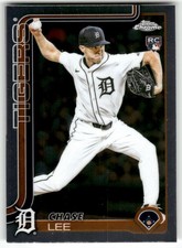 2025 Topps Chrome Update #USC43 Chase Lee Rookie RC Tigers