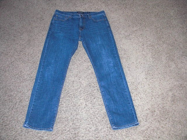 LUCKY BRAND blue wash 410 Athletic Slim style Jeans 34x32