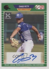 2021 Leaf Pro Set Baseball Blaster Auto Green Chase Petty #PS-CP1 Auto s1i