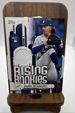 2025 Topps Update Series - Rising Rookie Relics Justin Wrobleski #RRR-JW...
