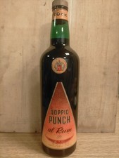 Doppio Punch al Rum Stock 100cl con sigillo Stella Vintage 1950's Liquore Rhum