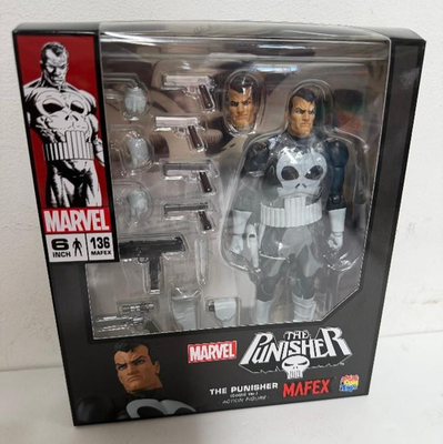 アメコミ MAFEX No.136 THE PUNISHER COMIC Ver. e IN STOCK! Medicom Toys MAFEX No.136 Marvel The Punisher Comic Ver