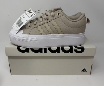 Women Adidas Bravada 2.0 Platform Skateboard Low Shoe Sneaker Clay Size 6