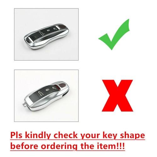 White Remote Key Case Shell Cover Fit Porsche Cayenne Panamera 2017-2020 18 19 - Picture 5 of 5