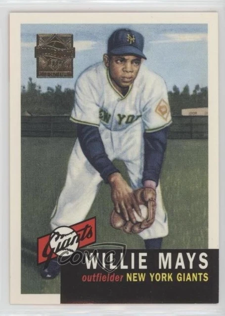 1997 Topps Willie Mays Reprints Willie Mays (1953 Topps) #3 HOF