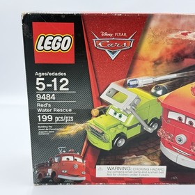 NEW SEALED LEGO Cars 9484 Red&rsquo;s Water Rescue Disney Pixar 2012 Fire Truck Engine